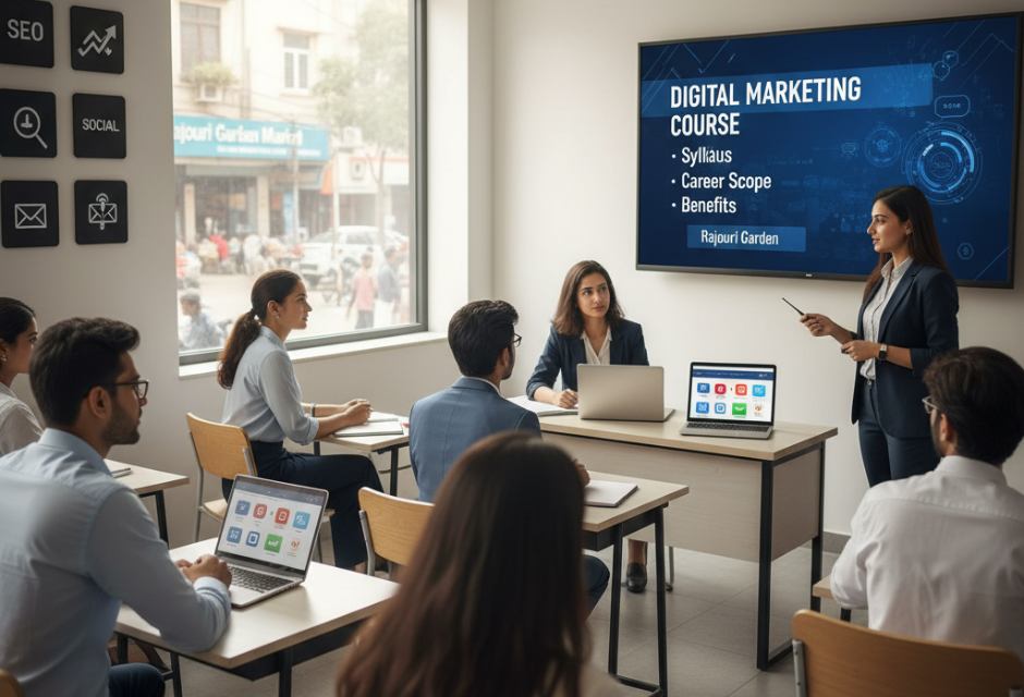 Digital Marketing Institute in Rajouri Garden